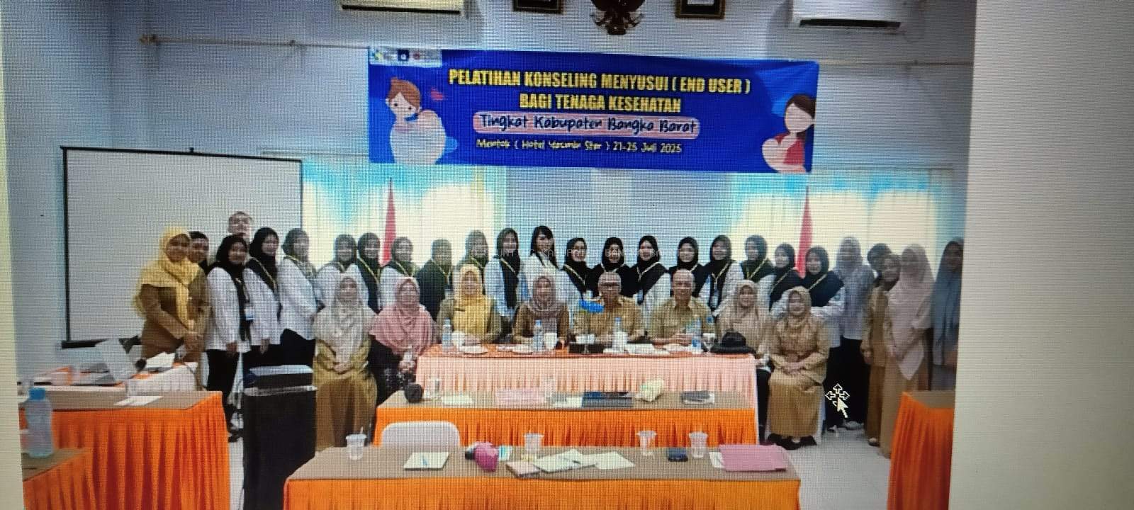 Kegiatan Pelatihan Konseling Menyusui sebagai Penunjang Program Penurunan Stunting