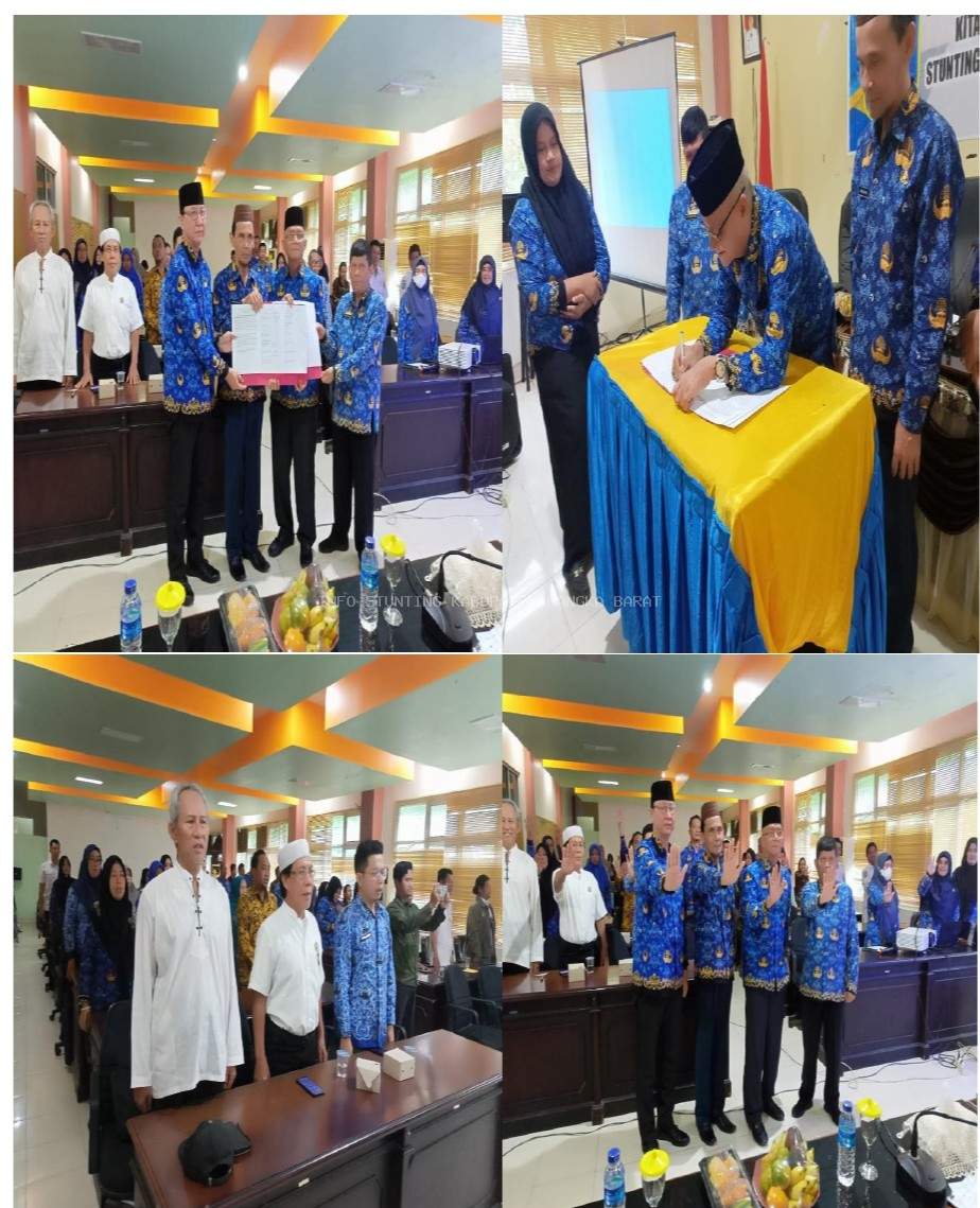 DP3AP2KB KABUPATEN BANGKA BARAT MELAKSANAKAN REMBUK STUNTING TINGKAT KABUPATEN : “OPTIMALISASI GERAKAN ORANG TUA ASUH CEGAH STUNTING (GENTING)” 