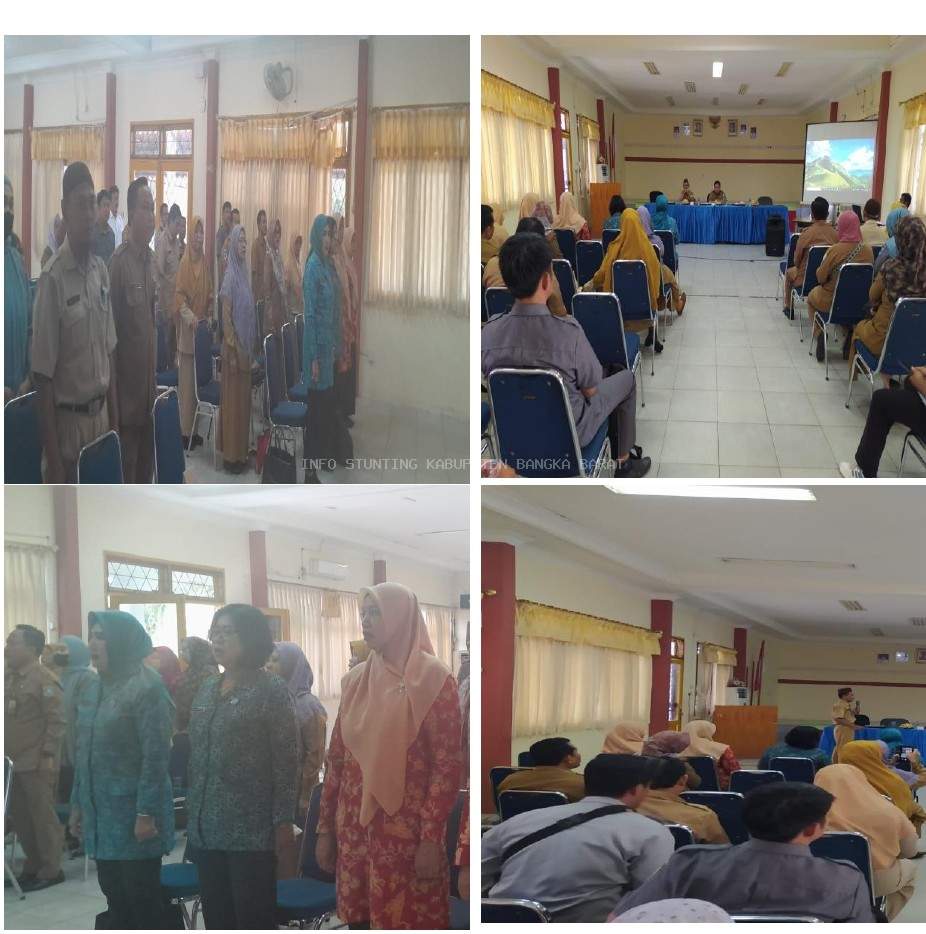 DP3AP2KB MELAKSANAKAN RAKOR TPPS TINGKAT KABUPATEN BANGKA BARAT  “PENGUATAN 8 (DELAPAN) AKSI KONVERGENSI STUNTING DAN PROGRAM QUICK WIN  DALAM RANGKA PERCEPATAN PENURUNAN STUNTING”  